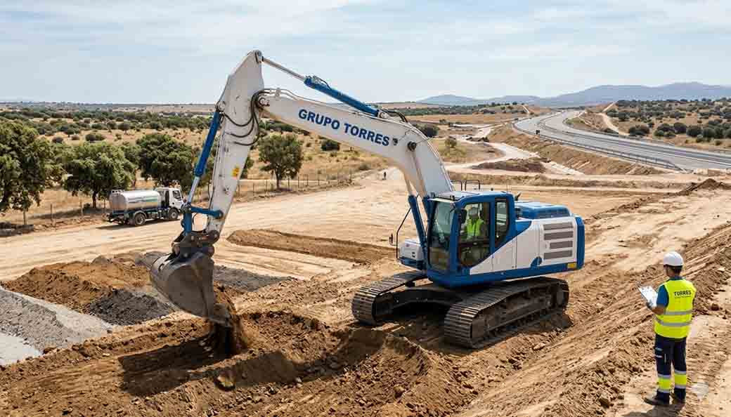 Desempeño ambiental Grupo Torres 2026 Movimiento de Tierras España y Portugal