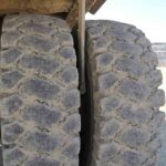 grupo torres neumáticos maquinaria cat para movimientos de tierra